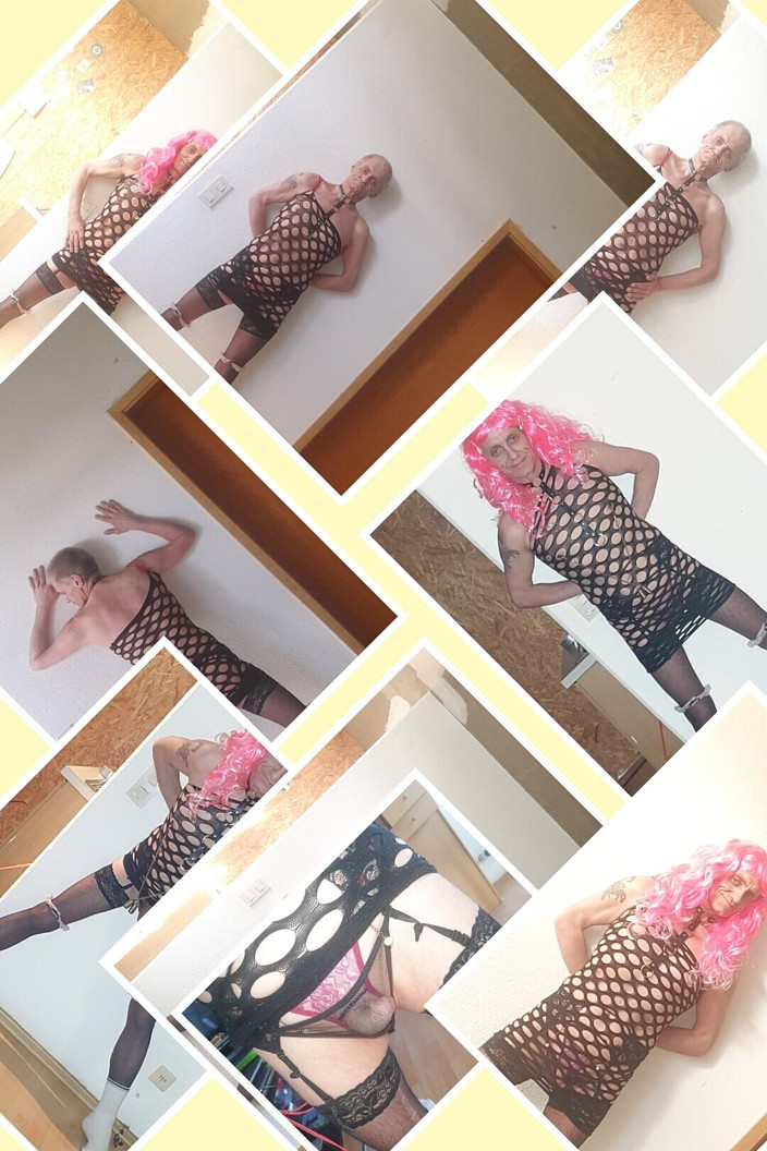 Analfetischist Crossdresser: Yapay penis ve makine anal sikiş