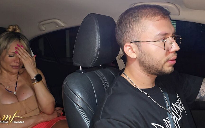 Monique Fuentes: Řidič Uberu dává kolumbijské milfce dvojitý creampie - Monique Fuentes a...