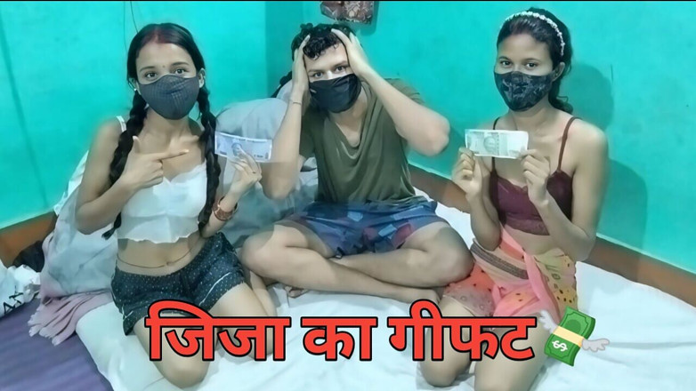 Horrny-Archana: Jija Sali India dan Hadiah Bertiga Hindi