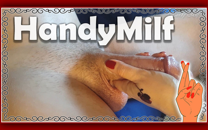 Handymilf: Prezervatifle mastürbasyon, ama ellerime boşalmasına izin ver
