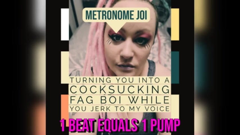 Campsissyboi: 내 목소리에 자지를 따먹는 동안 Fag 자지로 당신을 돌리는 Metronome JOI
