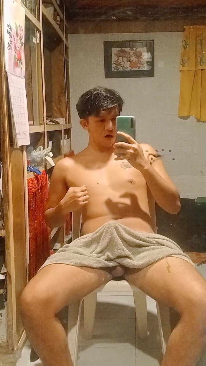 Rent a gay productions: Asia Gay Teen Wanking,. Moan and Tast His Own Cum