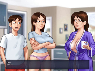 Dirty GamesXxX: Summertime saga: stiefbroer vraagt zijn stiefzus of ze zijn vriendin...
