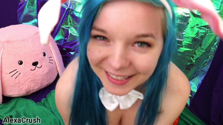 AlexaCrush: Un lapin supplie d’être insémination - jeu de rôle avec creampie...