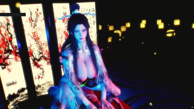 X Hentai: Sanal baştan çıkarıcı diva: hareket halindeki kıvrımlar - 3 boyutlu animasyon hentai