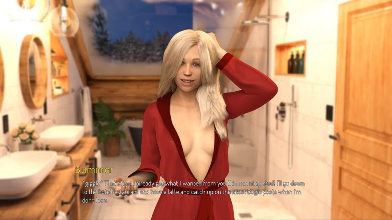 Dirty GamesXxX: Коледж зв'язаний, арктична пригода: зрадливий хлопець, поцілунок на снігу, 10 серія