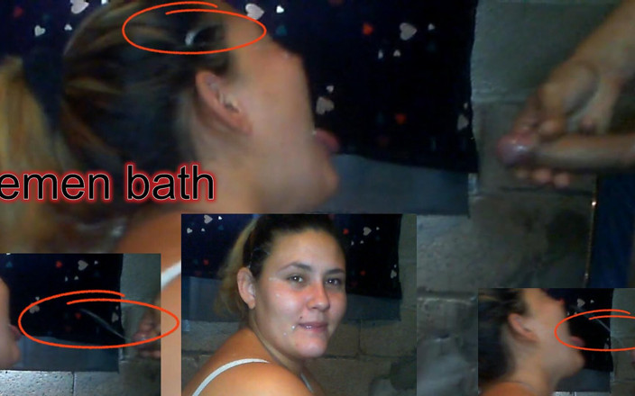 Naomi Simon: Baño de semen