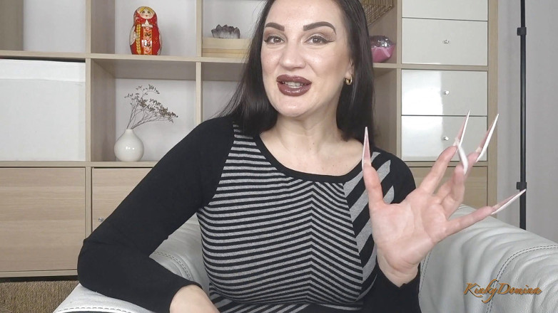 KinkyDomina: Завораживающие сочные коричневые губы делают тебя счастливым