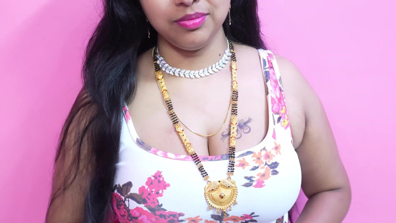 Nelam bhabhi: 마누라의 요구에 따라 새 드레스를 구입하는 경우에만 섹스가 일어날 것입니다.