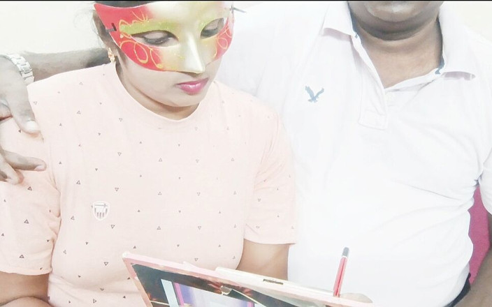 Telugu honey lips: Murid india ngentot guru les sambil ngomong jorok