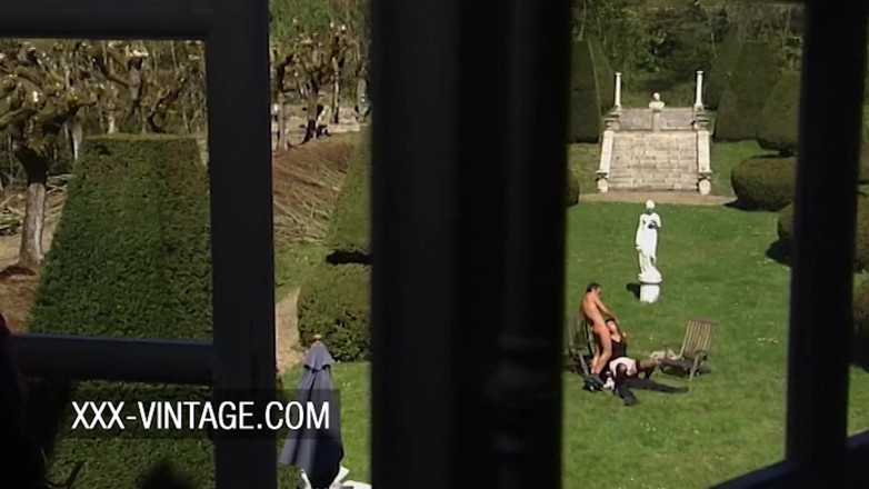XXX-Vintage: Trio con Alyson Ray, suo marito e un uomo sconosciuto