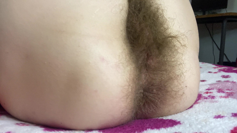Cuteblonde666: Peluda bunda 4K