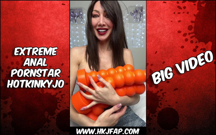 Hotkinkyjo: HKJFANS Amateur Style Films: 10.may.2025 велике відео: hotkinkyjo в зелених панчохах, опуклість живота, глибокий анальний ділдо від mrhankey, фістинг і пролапс