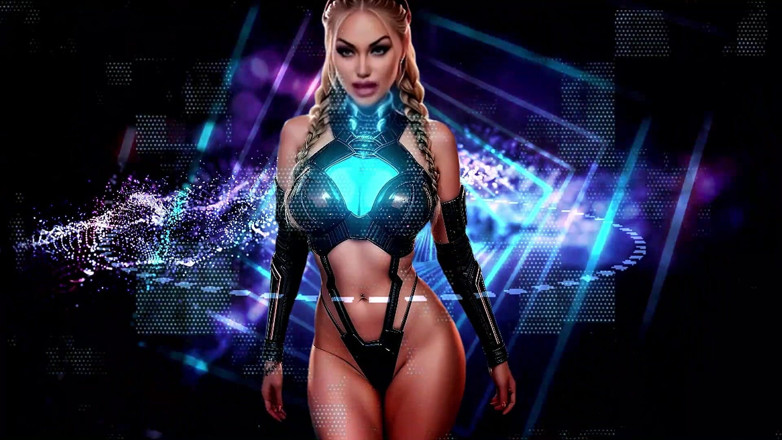 Goddess Misha Goldy: Expusă de Cyber Control Fantasy