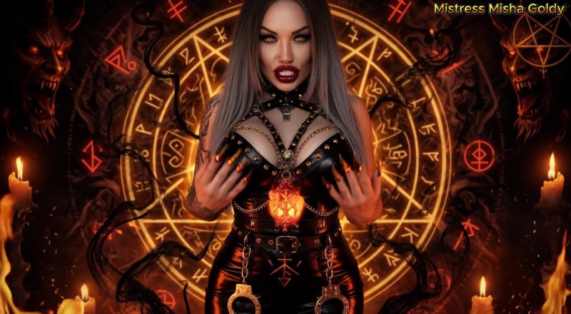 Goddess Misha Goldy: Sözlerim zihninden cehennemi oyacak
