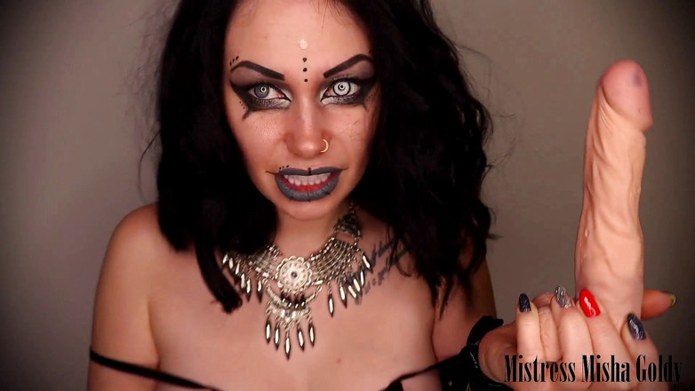 Goddess Misha Goldy: Cbt de voodoo în direct pe cameră