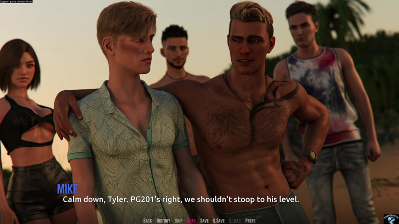 Porngame201: Domino Beach # 2