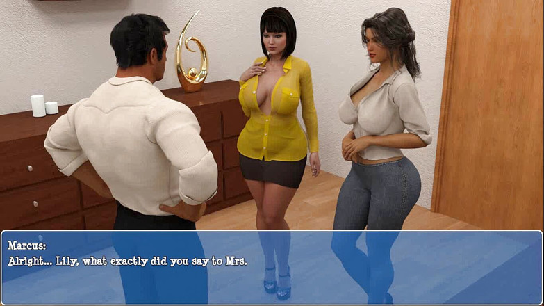 Dirty GamesXxX: Vadideki Lily: ev hanımı ilk iş görüşmesinde