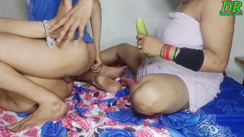 DeepReenu123: Hintli desi üvey kız kardeşinin kocasıyla üçlü seks