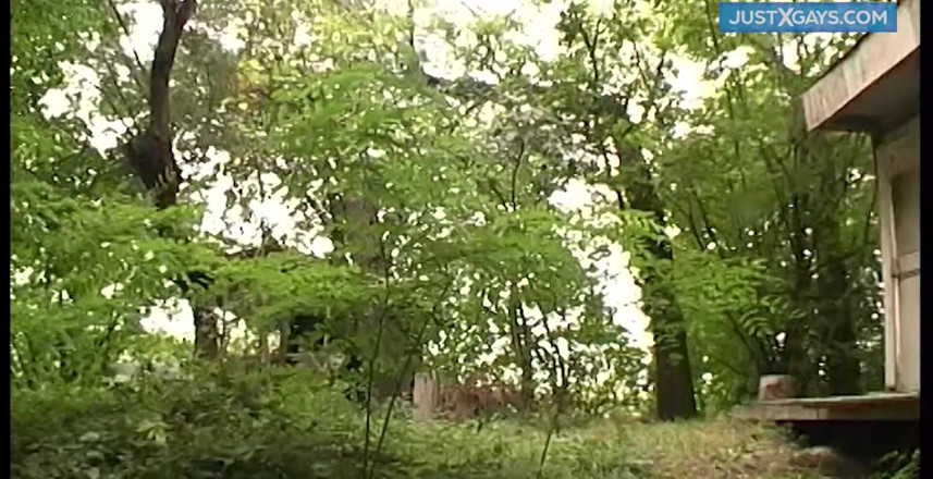 Just x gays: Peter blows by the river outdoor, naked, cum
