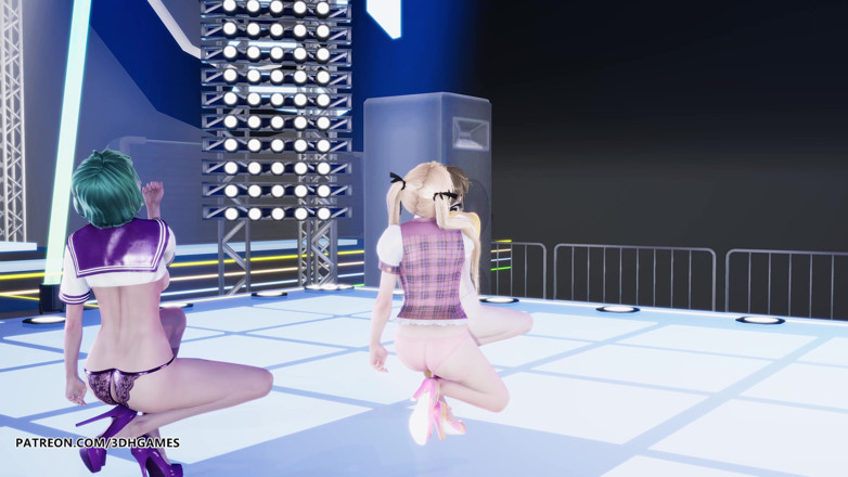 3D-Hentai Games: [mmd] Yoasobi - Idol Marie rose tamaki Misaki sexy striptease-Tanz Liga...