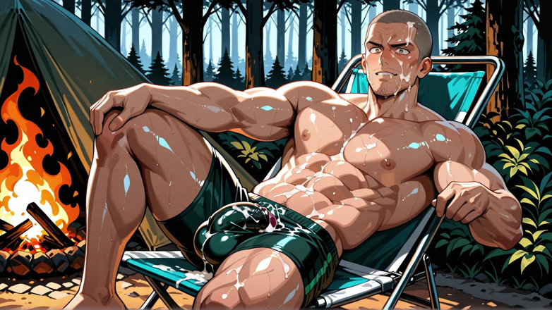 Erotic Man: Ai кончает на куски