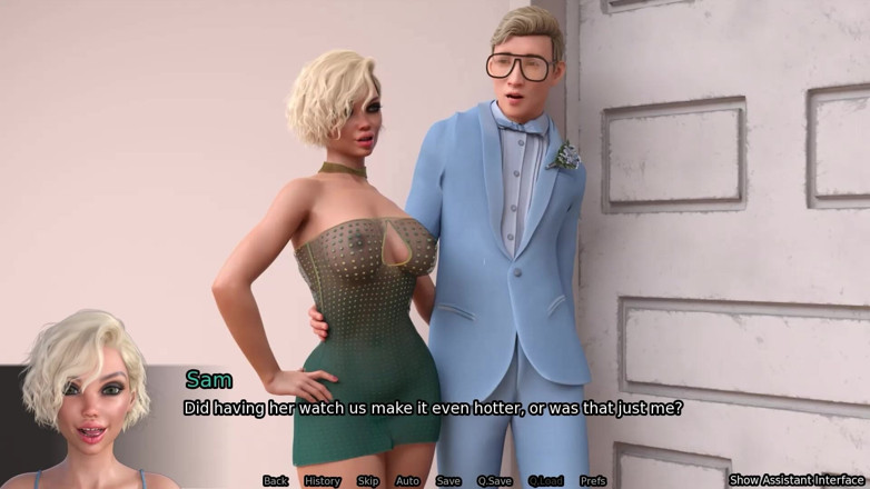 Studio-77: Meia-irmã sexo anal - jogo pornô sexbot