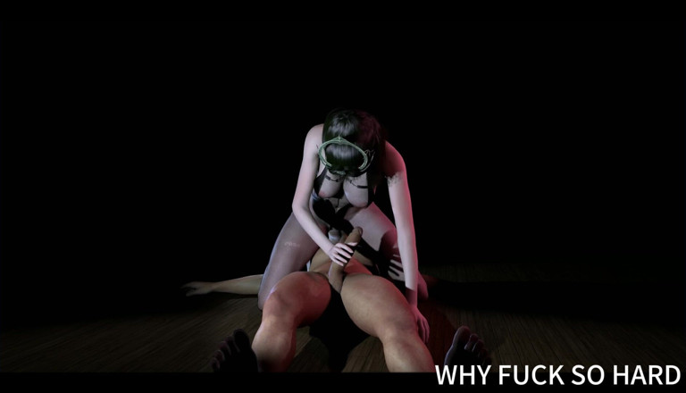 Why fuck so hard: 3D巨乳コスプレスーパーモデルが巨根をからかって彼女の猫をファックする
