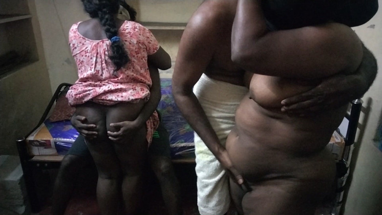 Benita sweety: Sexo en grupo del pueblo - dos tía y dos chicos...