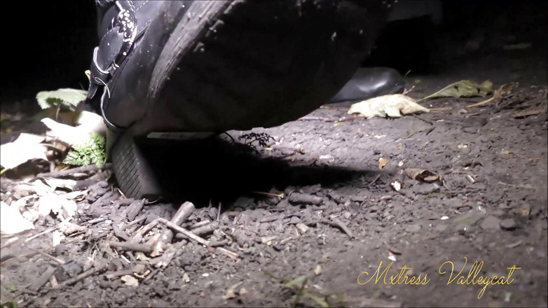 Mxtress Valleycat: Adorazione degli stivaletti nella foresta
