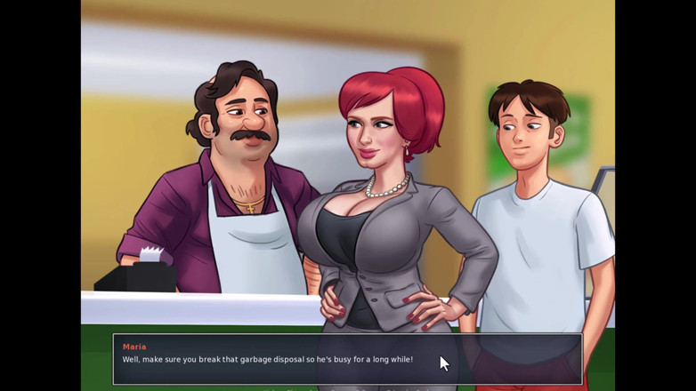 Johannes Gaming: SummerTime Saga - отсос сисек Jenny