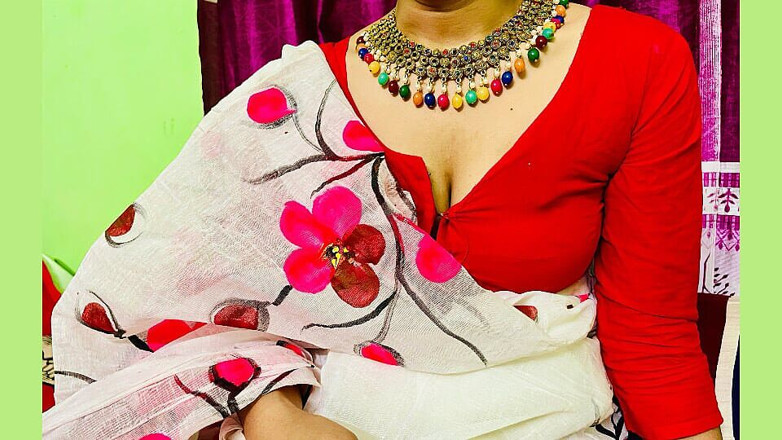 Riya Chowdhury: 和我性感热辣的妻子的Baishak特殊日子