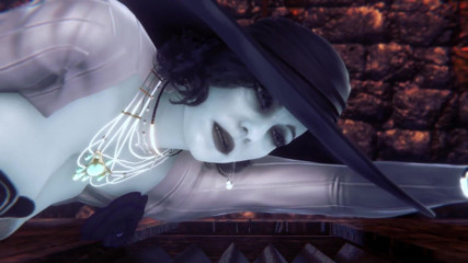 Wraith ward: Alcina Dimitrescu toma un consolador de bolas anales por el...