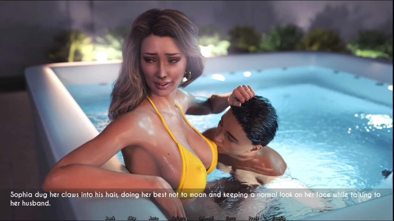 Johannes Gaming: Awam # 53 Sam en jacuzzi con Sophia