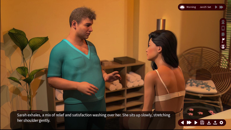 Johannes Gaming: Arzu fısıltıları - sadık yol 12 sarah masaj salonuna gitti