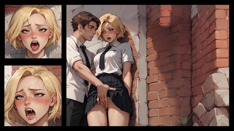 Dirty GamesXxX: Universidad de Mysmoralidad: rubia pierde su virginidad por una gran...