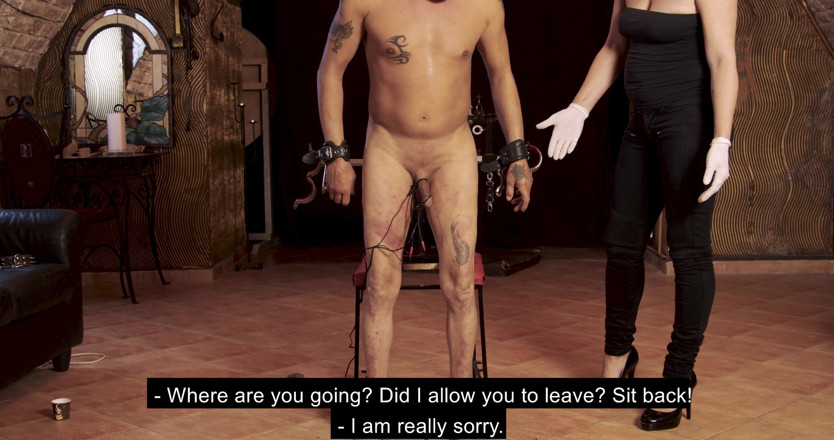 Cruel Furies Femdom: Engizisyon sandalyesi