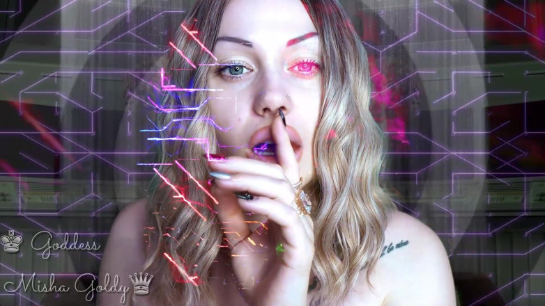 Goddess Misha Goldy: 迷人的大脑重新编程！ 耳语 ASMR 触发器和眼睛固定！