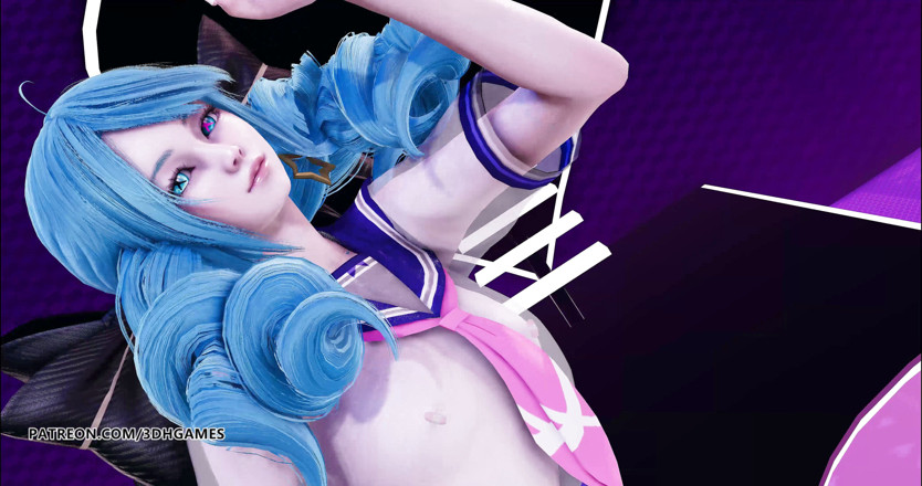 3D-Hentai Games: [MMD] Fiestar - 苹果馅饼格温脱衣舞性感 kpop