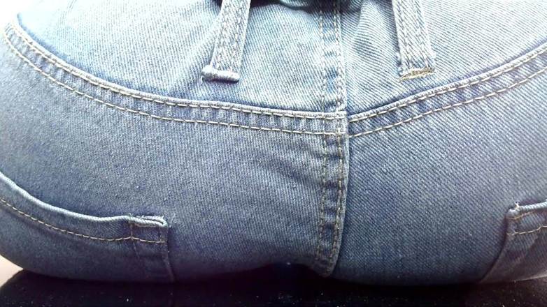 Maeling: In Jeans und arsch mit trampeln gefickt