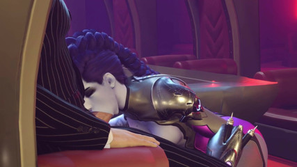 Velvixian 3D: Widowmaker blowjob nakal