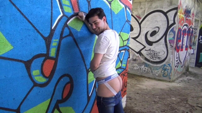 Gaybareback: Twink futut fără prezervativ de pula tăticului XXL, exhib