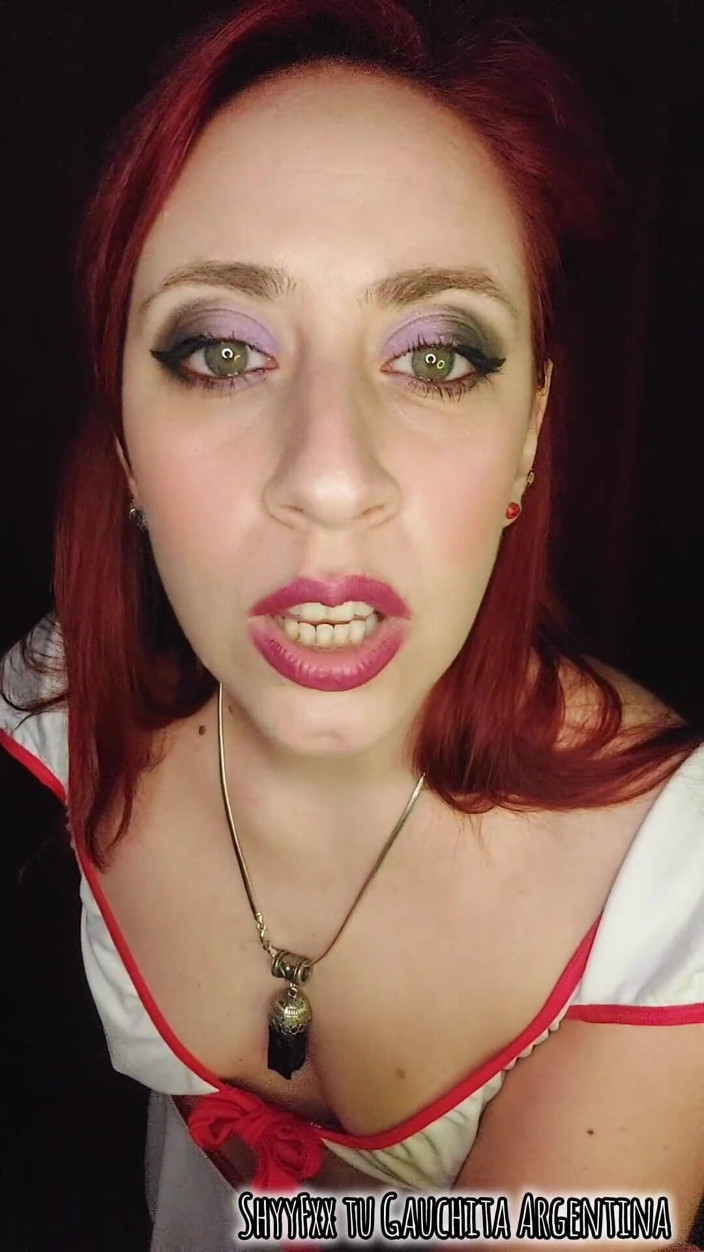 Tu Gauchita Argentina: Je hete stiefzus probeert sexy kostuums voor jou! Joi Argentinië