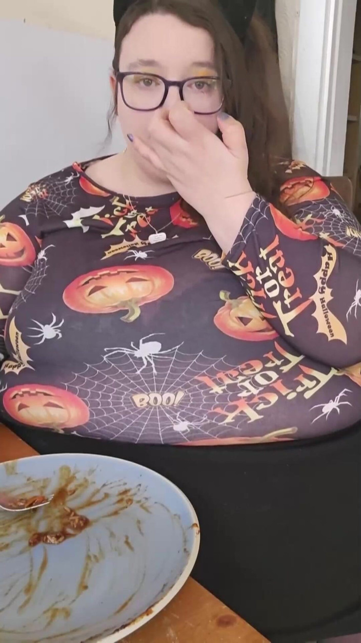 SSBBWLadyBrads: SSBBW gespenstische chinesische füllung