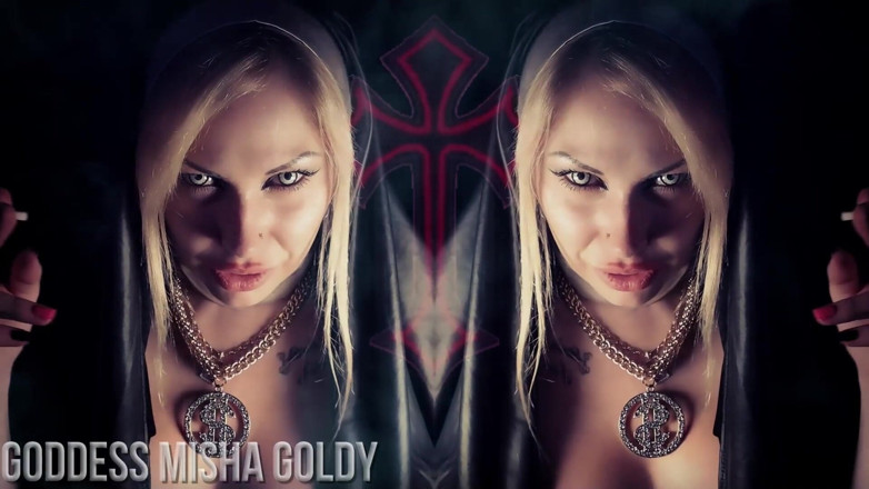 Goddess Misha Goldy: Vei fi în iad dacă sunt motivul tău să te masturbezi