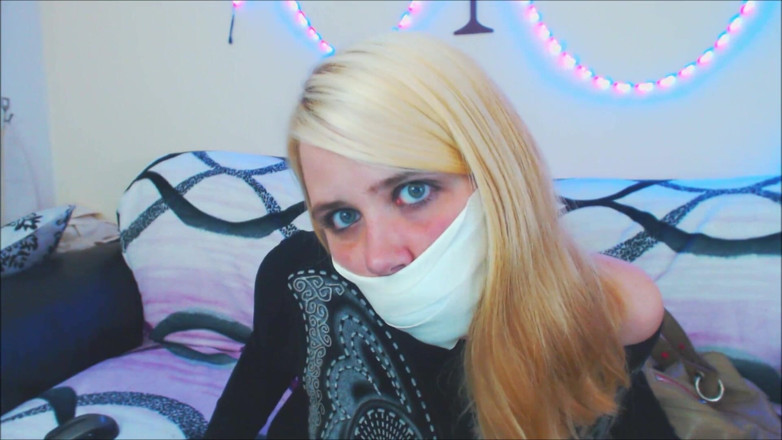 Selfgags classic: Microfoam tape hablar de mordaza!