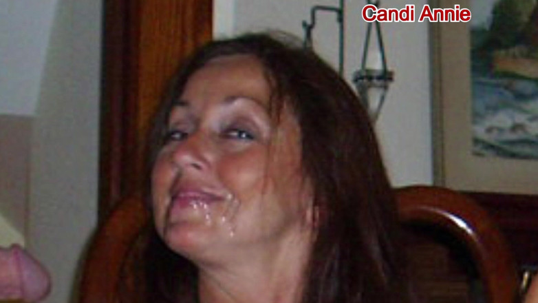 Candi Annie: Candi Annie série fotografií černé spodní prádlo na obličej