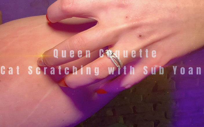 Queen Coquette: Catgirl Domina Scratches Her Sub - Long Nails Fetish &amp; Scratch Play
