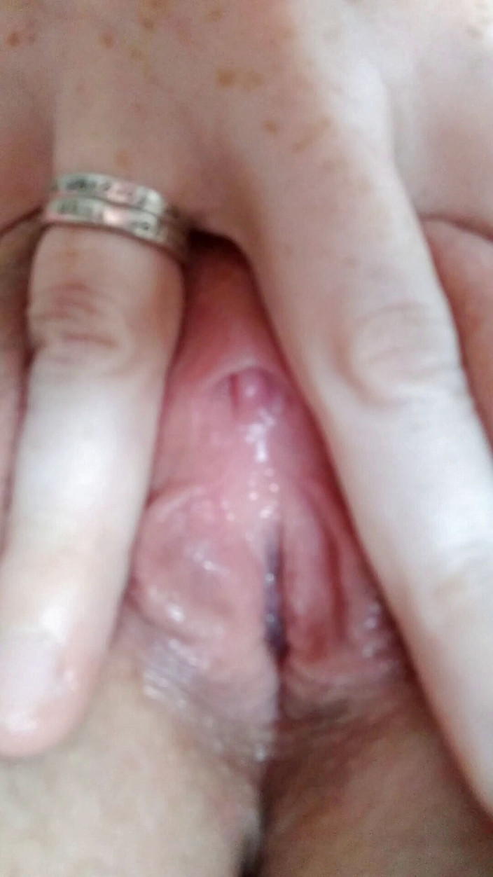 Lady_the_Tramp: Prim-plan contracții cremoase Kegel