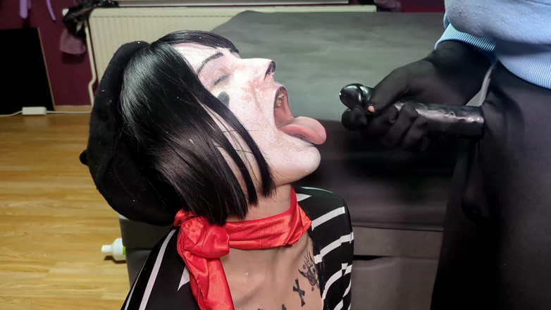 Damagedcosplays: Mime und dash cosplayer-paar haben schmutzigen spaß
